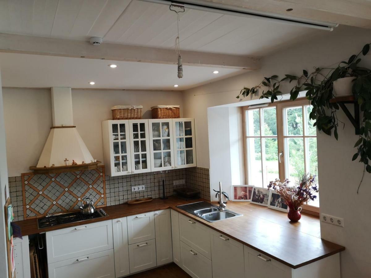 9 Min From Palanga! Luxury House On The River And Sauna Kretinga Εξωτερικό φωτογραφία
