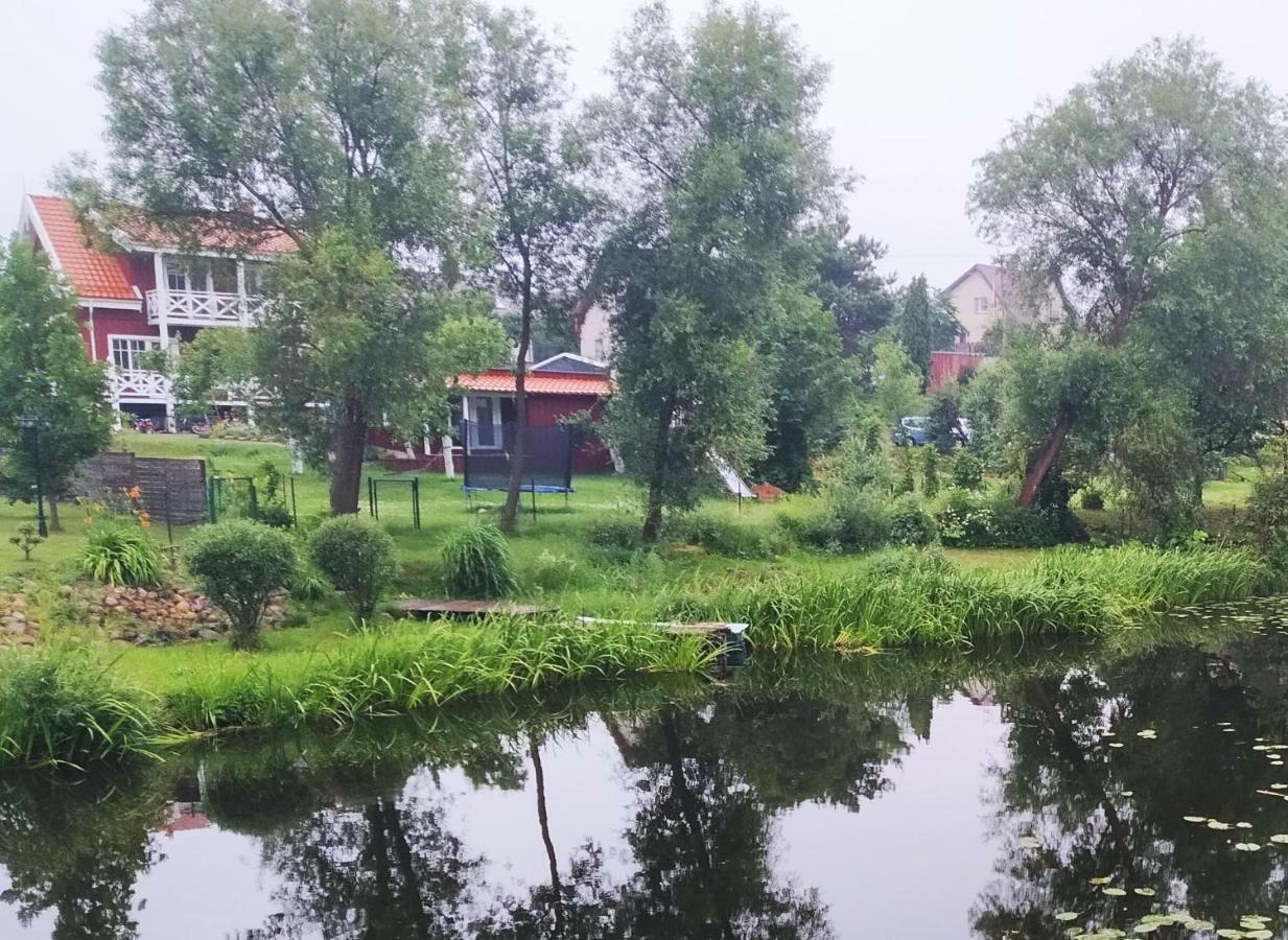 9 Min From Palanga! Luxury House On The River And Sauna Kretinga Εξωτερικό φωτογραφία